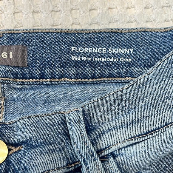 NWT DL1961 DL Performance Mid Rise Florence Skinny Size 27 - Picture 3 of 16